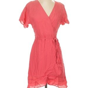 Lavender Brown Coral Mini Dress